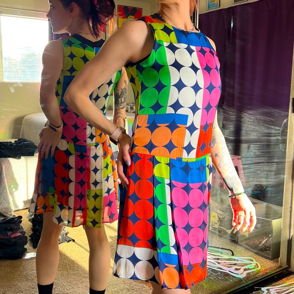 Mod Drop Hem sundress
